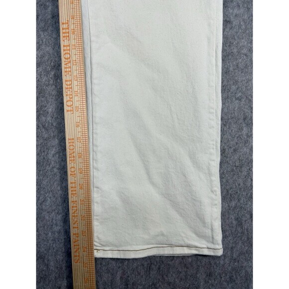 Karen Kane Super Bloom Cropped Women's Jeans Natural Almond Size 10 - Picture 7 of 10